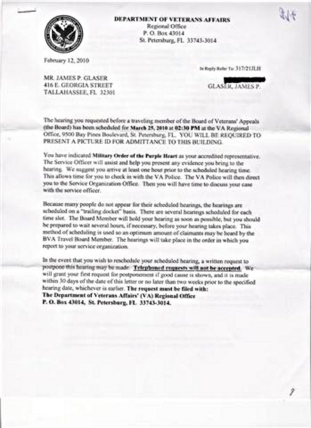 VA Letter